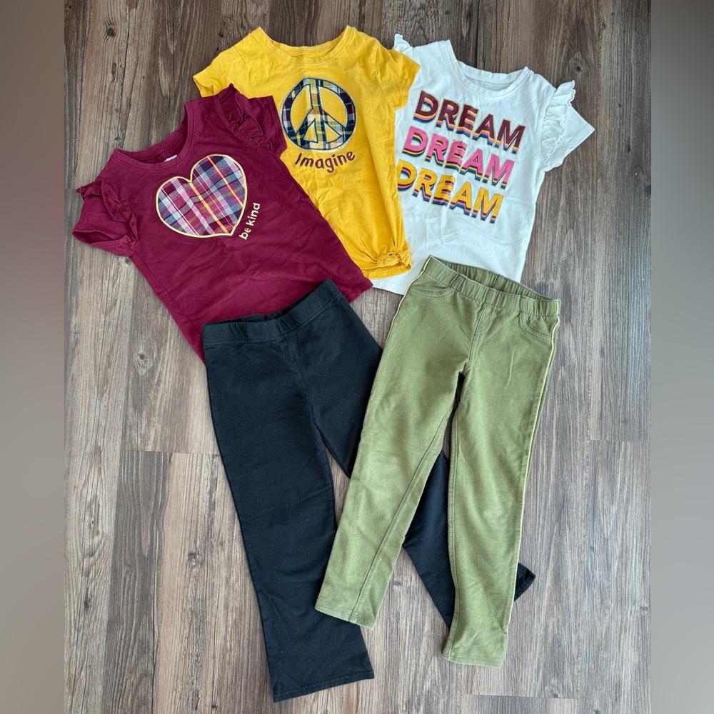 Girls’ T-shirt and Legging Bundle